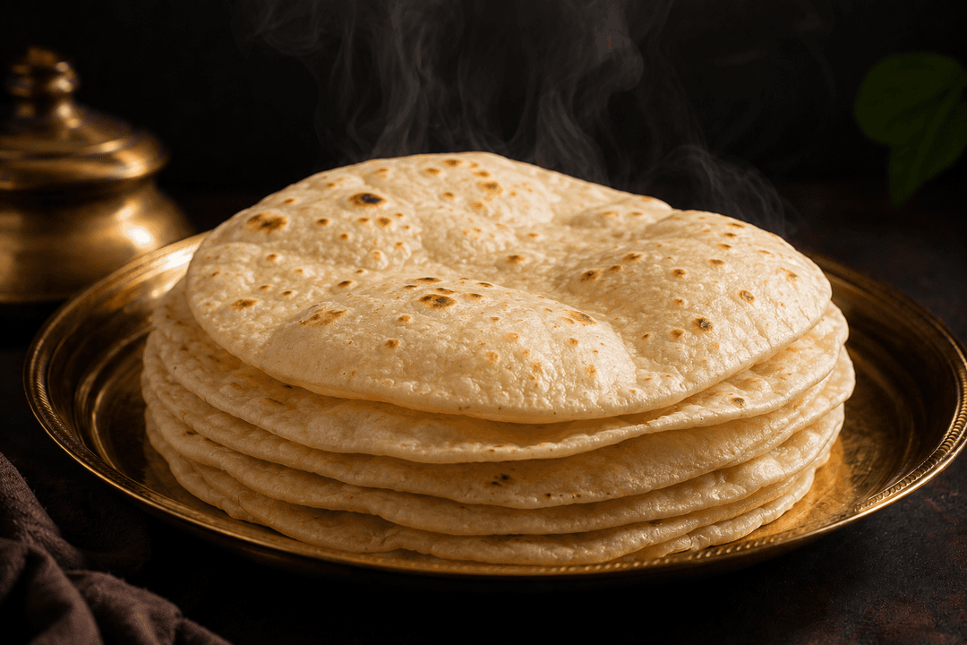 Fresh half cooked chapathi by Haritha Foods Kerala